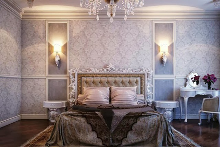 مدل اتاق خواب های سلطنتی, دکوراسیون مدرن اتاق خواب