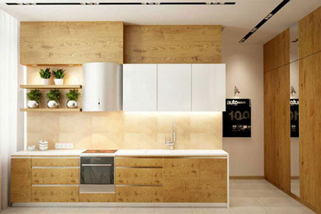 دکوراسیون آشپزخانه ساده, مدل آشپزخانه سفید