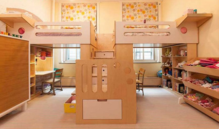طراحی اتاق کودکان, چیدمان اتاق مشترک کودکان