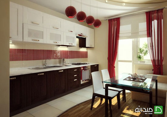 انواع پرده آشپزخانه در طراحی داخلی خانه!