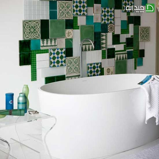 کاشی حمام، سرویس بهداشتی سبز شما را جوان می کند!